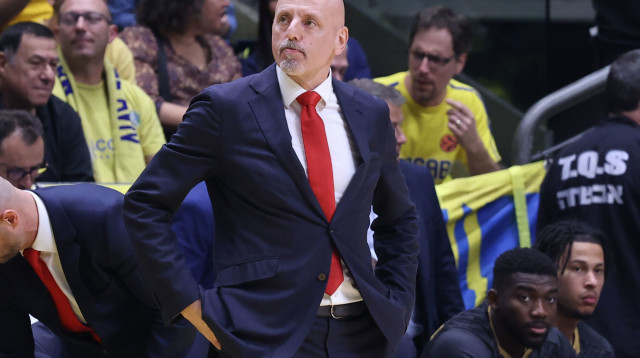 סשה אוברדוביץ, מאמן מונאקו (צילום: דני מרון)