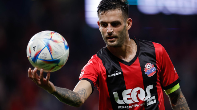 חנן ממן הפועל חיפה (צילום: מאור אלקסלסי)