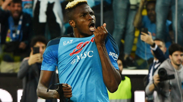 ויקטור אוסימן, חלוץ נאפולי (צילום: רויטרס)