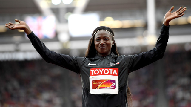האצנית טורי בואי ב-2017 (צילום: GettyImages, Matthias Hangst)