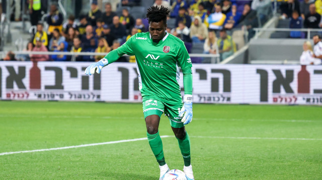 אדבאיו אדליי, שוער הפועל ירושלים (צילום: דני מרון)