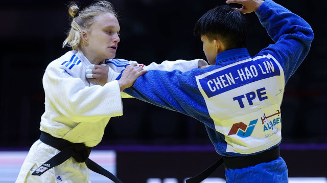 תמר מלכה, ג'ודוקא ישראלית (צילום: GettyImages, KARIM JAAFAR)