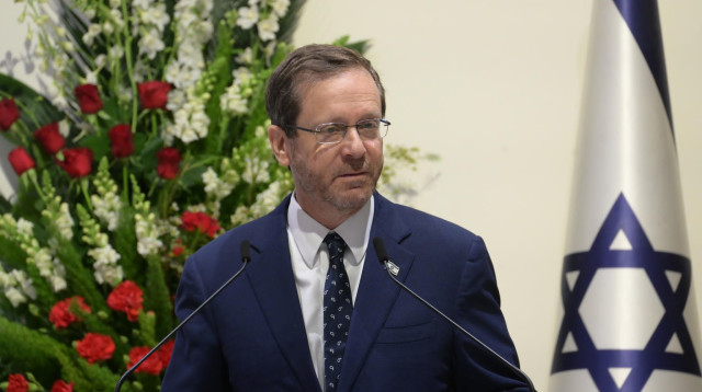 הנשיא יצחק הרצוג (צילום: עמוס בן גרשום לע"מ)