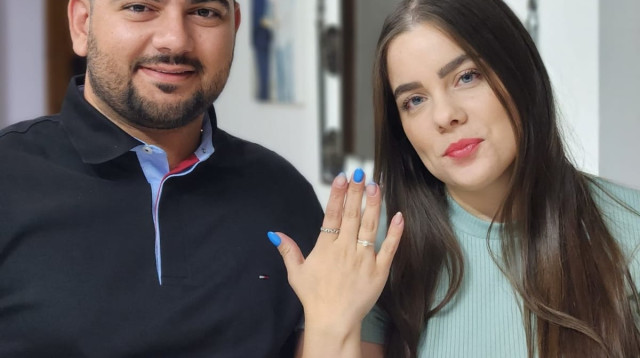 ליליאן יונדוב ואליאב לוי (צילום: צילום פרטי)