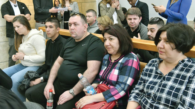 זדורוב בבית המשפט בעת ההכרעה   (צילום: ראובן קסטרו)