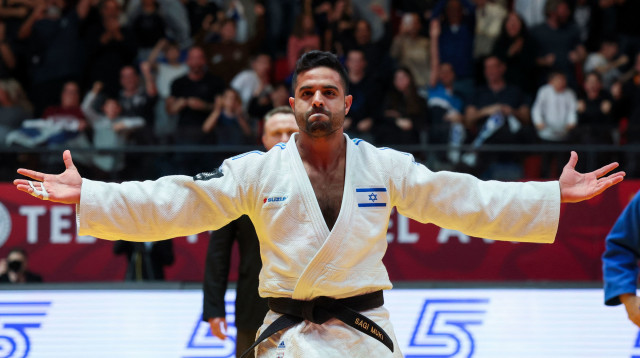 שגיא מוקי, ג'ודוקא ישראלי (צילום: אימג'בנק  GettyImages, JACK GUEZ)