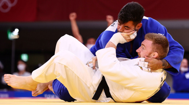 תחרות לא פשוטה למשלחת הישראלית. קוכמן (צילום: רויטרס)