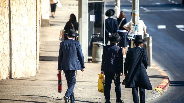 חרדים (צילום: יונתן זינדל, פלאש 90)