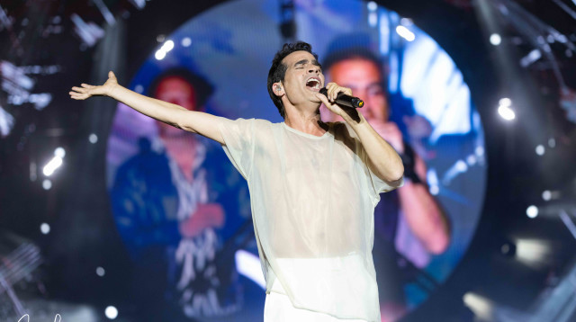 אביב גפן ב"נשף רוק 11" (צילום: אלון לוין)