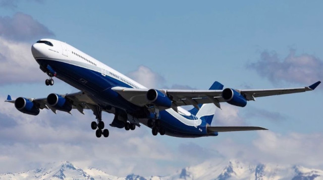 מטוס HiFly לאנטרקטיקה (צילום: צילום מסך אינסטגרם)