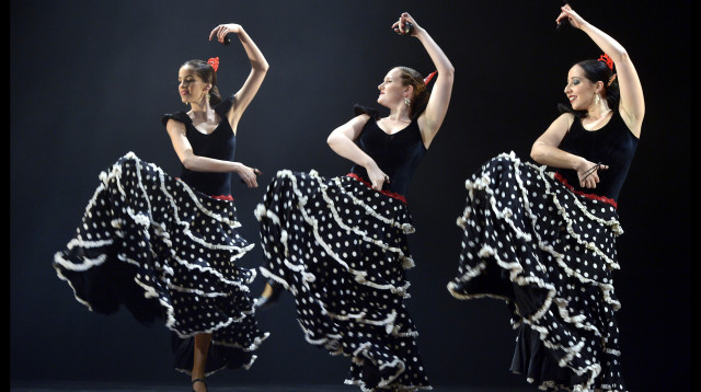 פלמנקו בפסטיבל מחול ואמנויות לילדים ולילדות ביפו (צילום: יוסי צבקר)