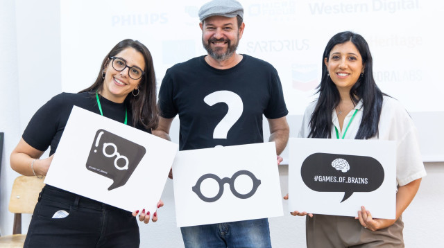 מימין: מיכל דור, איתי הרמן, בתאל דבח (צילום: אפרת לובל)