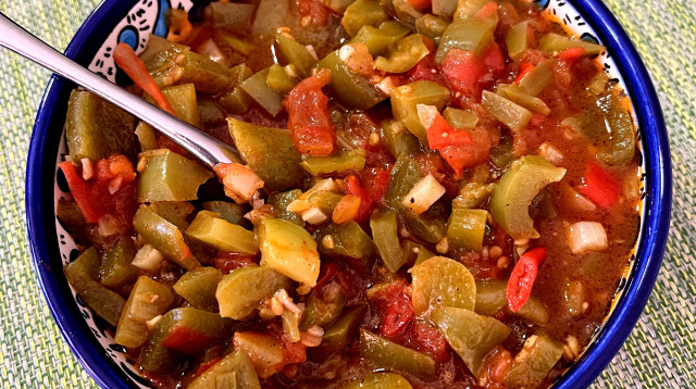 סלט מרמורה, סלט פלפלים (צילום: פסקל פרץ-רובין)