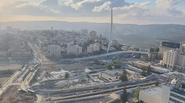 גשר המיתרים בירושלים (צילום: רוני גבריאל שדה)