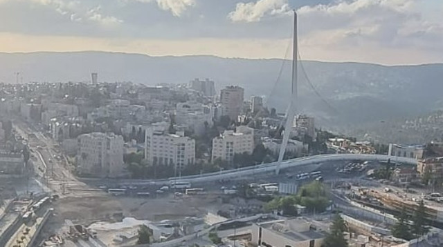 גשר המיתרים בירושלים (צילום: רוני גבריאל שדה)