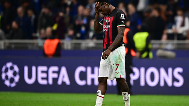 חלוץ מילאן רפאל לאאו (צילום: GettyImages, MARCO BERTORELLO/AFP)