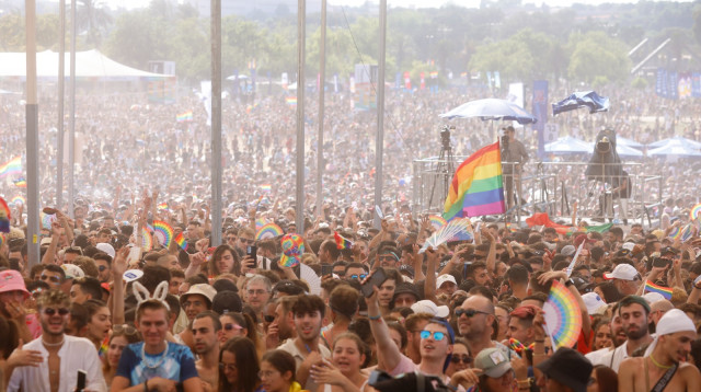 מסיבת הגאווה 2022 (צילום: גיא יחיאלי)