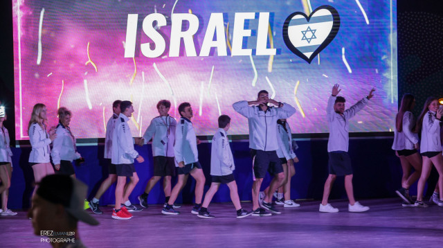 טקס פתיחה אליפות עולם כדורעף חופים (צילום: ארז עוזיר)