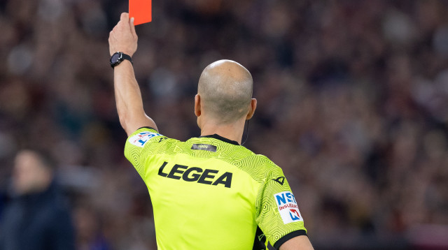 כרטיס אדום (צילום: GettyImages, Emmanuele Ciancaglini/Ciancaphoto Stu)