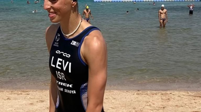אביב לוי, אלופת ישראל בטריאתלון (צילום: אתר רשמי, פרטי)