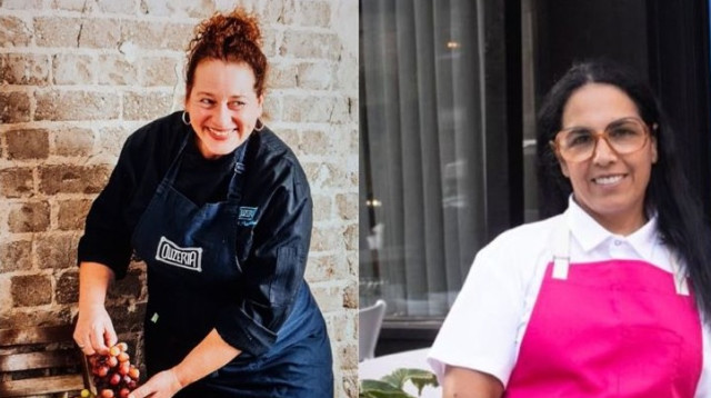 עינת אדמון ואביבית פריאל (צילום: יחצ)