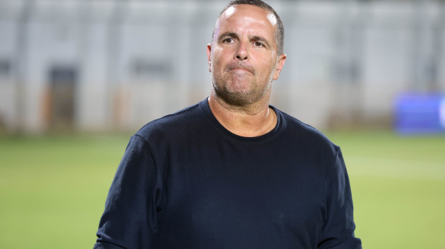 מאמן מ.ס. אשדוד רן בן שמעון (צילום: לירון מולדובן)