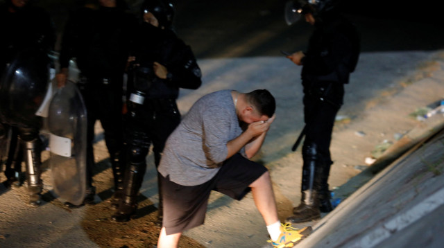 עשרות פצועים והרוגים באצטדיון כדורגל, אל סלבדור (צילום: רויטרס)