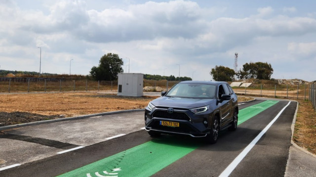 כביש ההטענה של אלקטריאון (צילום: יח"צ)