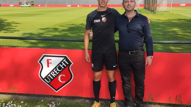 נבו תמר במדי אוטרכט (צילום: מערכת וואלה!, באדיבות המצולמים)