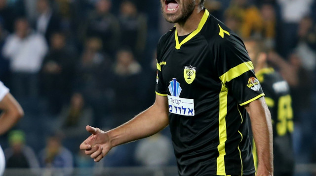 שחקן בית"ר ירושלים, אנדרס טונייס (צילום: קובי אליהו)