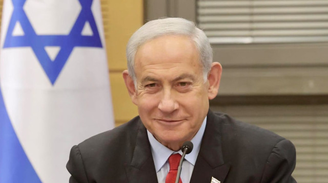 ראש הממשלה בנימין נתניהו בישיבת ראשי הקואליציה (צילום: מארק ישראל סלם)