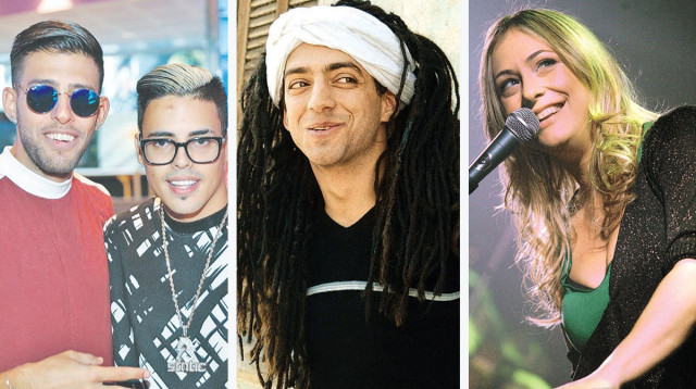 קרן פלס, עידן רייכל, סטטיק ובן אל (צילום: רפי דלויה,יהונתן שאול)