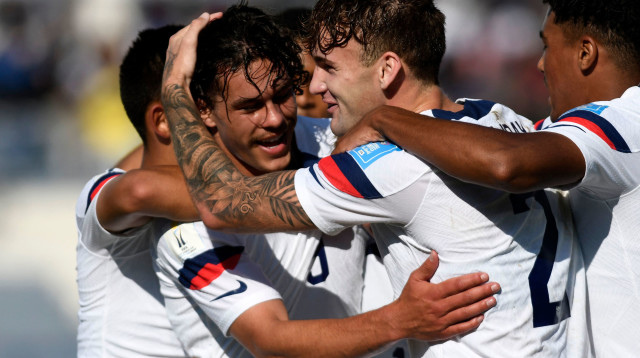 קייד קאוול, שחקן נבחרת ארצות הברית במונדיאליטו (צילום: GettyImages, ANDRES LARROVERE)