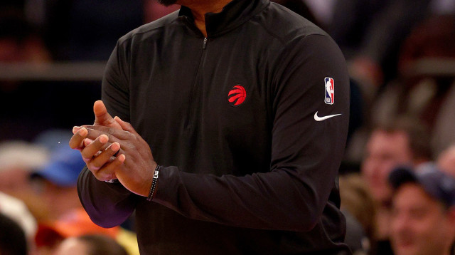 עוזר מאמן טורונטו ראפטורס, אדריאן גריפין (צילום: GettyImages, Elsa)