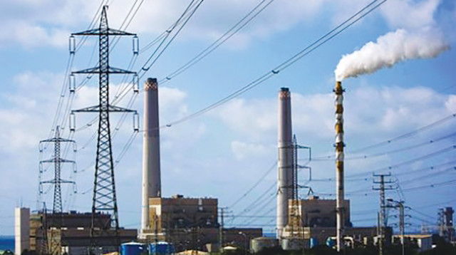 אשדוד תחנת כוח טורבינה זיהום אוויר  (צילום: רויטרס 480)