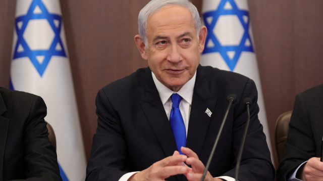 בנימין נתניהו  (צילום: Abir Sultan/Pool via REUTERS)