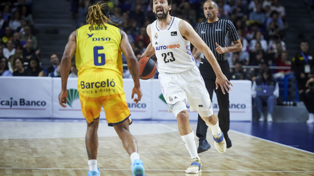 סרחיו יוי, שחקן ריאל מדריד בכדורסל (צילום: GettyImages, Borja B. Hojas)