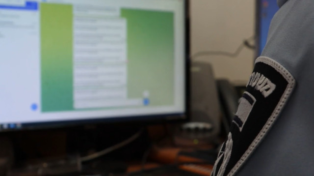 קבוצת הטלגרם שהפיץ הצעיר מרמלה (צילום: דוברות המשטרה)