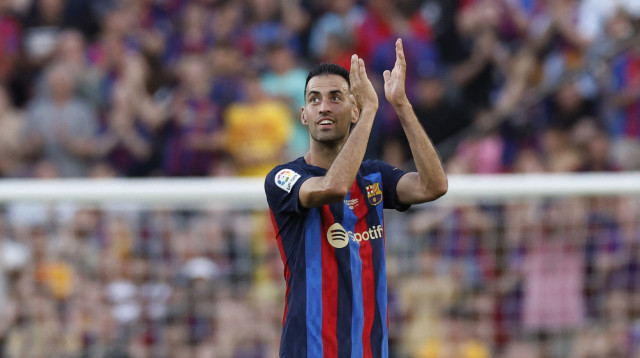 סרחיו בוסקטס, שחקן ברצלונה (צילום: רויטרס)