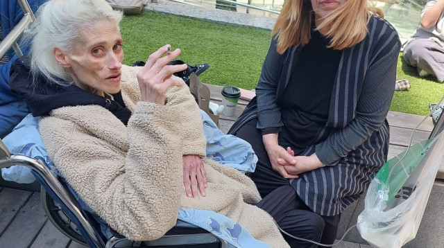 יהודית וקארין באומן (צילום: פרטי)