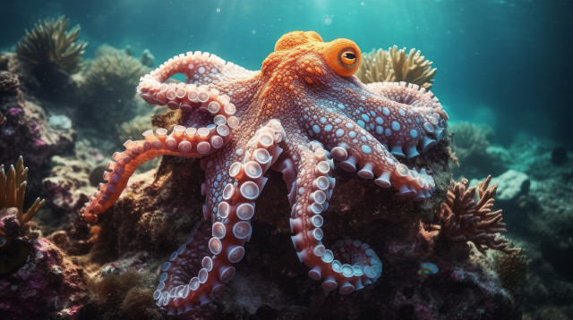 תמנון, אילוסטרציה (צילום: אינגאימג')