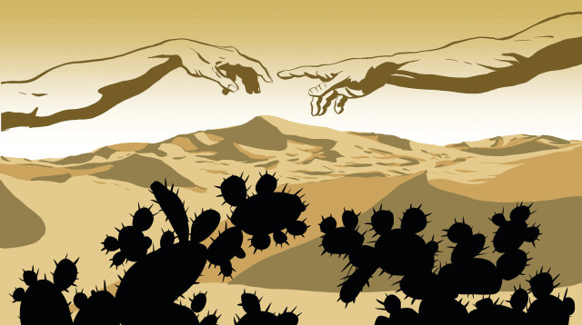 תני לי יד (צילום: איור: אורי פינק)