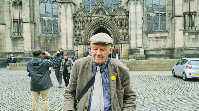 סטיוארט אשר, אדינבורו (צילום: פרטי)