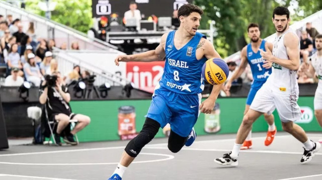 חואקין שוכמן, שחקן נבחרת ישראל בכדורסל 3X3 (צילום: אתר רשמי, fiba.com)