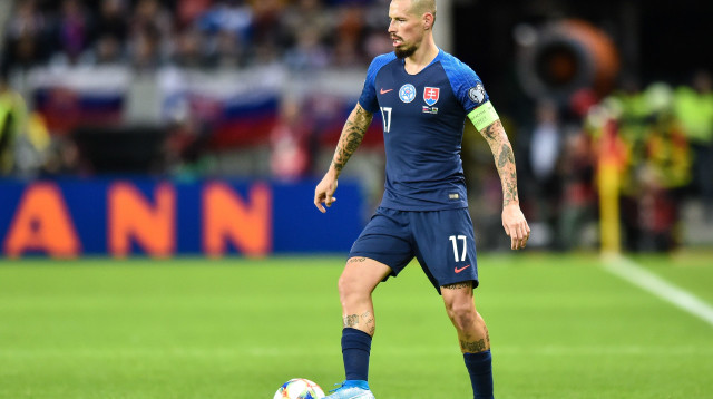 שחקן נבחרת סלובקיה מארק האמשיק (צילום: GettyImages)