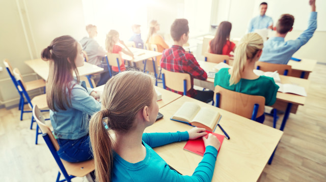 סטודנטים בלימודים, אילוסטרציה (צילום: אינגאימג')