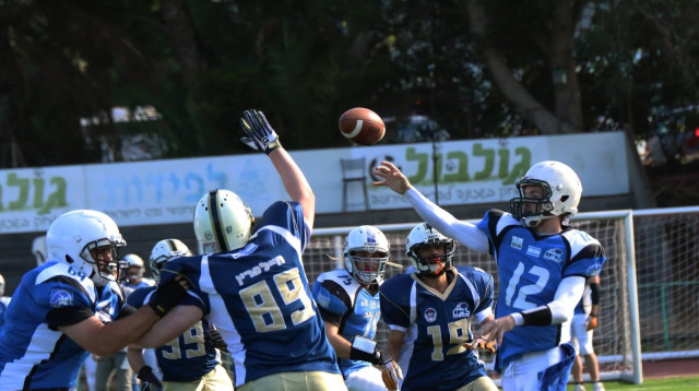 פוטבול ישראל (צילום: דותן דורון)