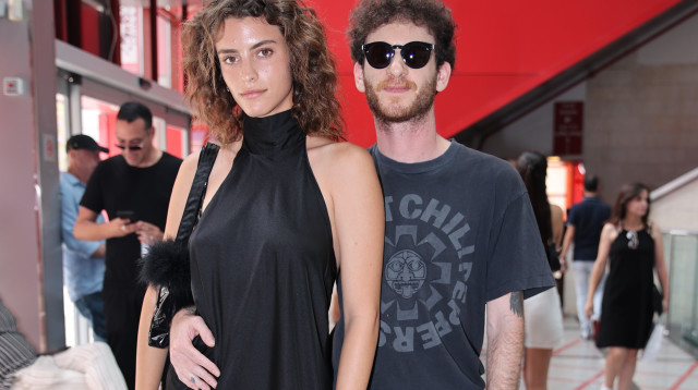 אלישע בנאי, מאיה ברששת (צילום: אור גפן)