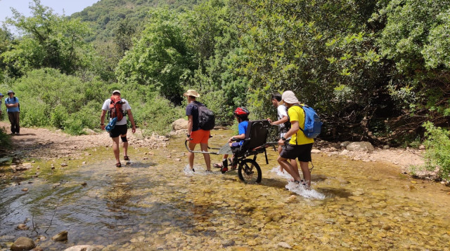 פעילות עמותת אתגרים, ארכיון (צילום: באדיבות עמותת אתגרים)