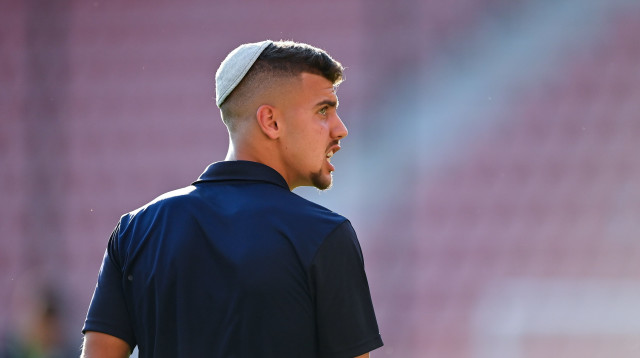 קפטן נבחרת הנוער, איליי מדמון (צילום: אתר רשמי, Seb Day - UEFA via Sportsfile)